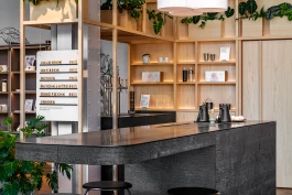 paper & tea flagship store hannover interior photography tea bar and japanese lounge and family area 