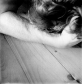 Black and White Polaroid Self Portraits Linus Muellerschoen 