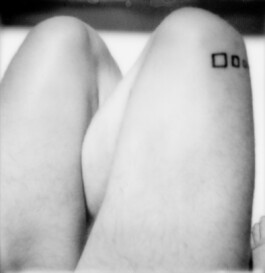 Black and White Polaroid Self Portraits Linus Muellerschoen 