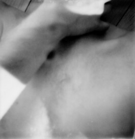 Black and White Polaroid Self Portraits Linus Muellerschoen 