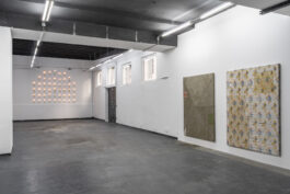 nigin beck exhibition view berlin beware o wanderer 